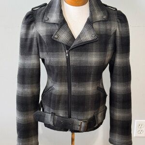 DKNY Plaid Women's Jacket Size Medium